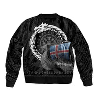 Iceland Viking Drakkar Bomber Jacket Viking Blood - Wonder Print Shop