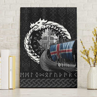 Iceland Viking Drakkar Canvas Wall Art Viking Blood - Wonder Print Shop