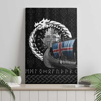 Iceland Viking Drakkar Canvas Wall Art Viking Blood - Wonder Print Shop