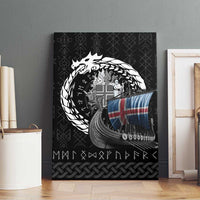 Iceland Viking Drakkar Canvas Wall Art Viking Blood - Wonder Print Shop