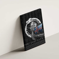 Iceland Viking Drakkar Canvas Wall Art Viking Blood - Wonder Print Shop
