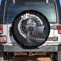Iceland Viking Drakkar Spare Tire Cover Viking Blood - Wonder Print Shop