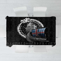 Iceland Viking Drakkar Tablecloth Viking Blood - Wonder Print Shop