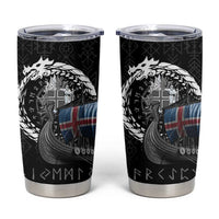 Iceland Viking Drakkar Tumbler Cup Viking Blood - Wonder Print Shop