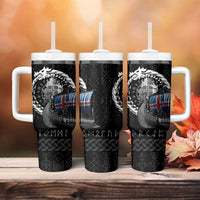 Iceland Viking Drakkar Tumbler With Handle Viking Blood - Wonder Print Shop