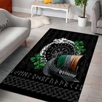Ireland Viking Drakkar Area Rug Viking Blood - Wonder Print Shop