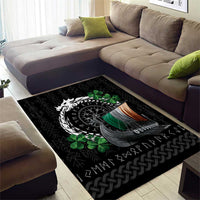 Ireland Viking Drakkar Area Rug Viking Blood - Wonder Print Shop
