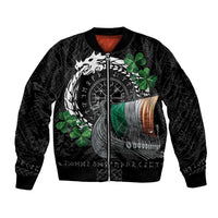 Ireland Viking Drakkar Bomber Jacket Viking Blood - Wonder Print Shop