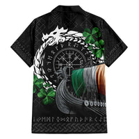 Ireland Viking Drakkar Hawaiian Shirt Viking Blood - Wonder Print Shop