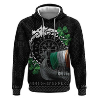 Ireland Viking Drakkar Hoodie Viking Blood - Wonder Print Shop