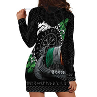 Ireland Viking Drakkar Hoodie Dress Viking Blood - Wonder Print Shop