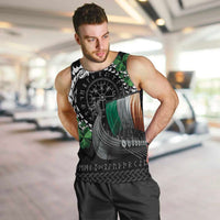 Ireland Viking Drakkar Men Tank Top Viking Blood - Wonder Print Shop