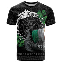 Ireland Viking Drakkar T Shirt Viking Blood - Wonder Print Shop