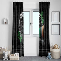 Ireland Viking Drakkar Window Curtain Viking Blood - Wonder Print Shop