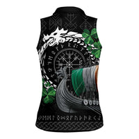 Ireland Viking Drakkar Women Sleeveless Polo Shirt Viking Blood - Wonder Print Shop