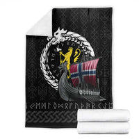 Norway Viking Drakkar Blanket Viking Blood - Wonder Print Shop