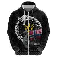 Norway Viking Drakkar Hoodie Viking Blood - Wonder Print Shop