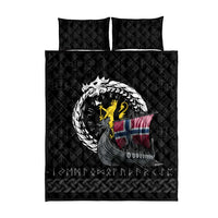 Norway Viking Drakkar Quilt Bed Set Viking Blood - Wonder Print Shop