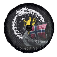 Norway Viking Drakkar Spare Tire Cover Viking Blood - Wonder Print Shop