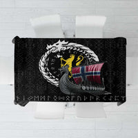 Norway Viking Drakkar Tablecloth Viking Blood - Wonder Print Shop