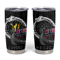 Norway Viking Drakkar Tumbler Cup Viking Blood - Wonder Print Shop