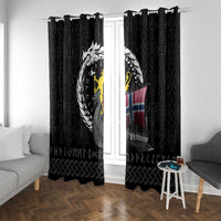 Norway Viking Drakkar Window Curtain Viking Blood - Wonder Print Shop