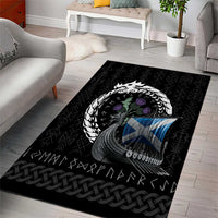 Scotland Viking Drakkar Area Rug Viking Blood - Wonder Print Shop