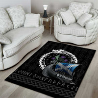 Scotland Viking Drakkar Area Rug Viking Blood - Wonder Print Shop
