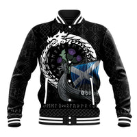 Scotland Viking Drakkar Baseball Jacket Viking Blood - Wonder Print Shop