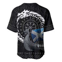 Scotland Viking Drakkar Baseball Jersey Viking Blood - Wonder Print Shop
