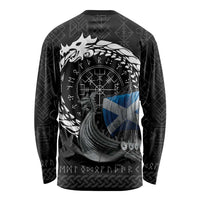 Scotland Viking Drakkar Long Sleeve Shirt Viking Blood - Wonder Print Shop