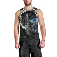 Scotland Viking Drakkar Men Tank Top Viking Blood - Wonder Print Shop