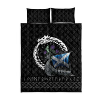 Scotland Viking Drakkar Quilt Bed Set Viking Blood - Wonder Print Shop