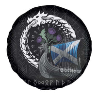 Scotland Viking Drakkar Spare Tire Cover Viking Blood - Wonder Print Shop