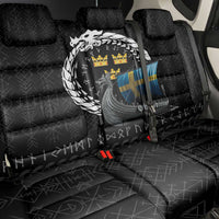 Sweden Viking Drakkar Back Car Seat Cover Viking Blood - Wonder Print Shop