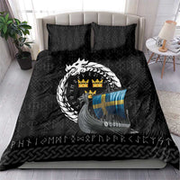 Sweden Viking Drakkar Bedding Set Viking Blood - Wonder Print Shop