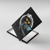 Sweden Viking Drakkar Canvas Wall Art Viking Blood - Wonder Print Shop