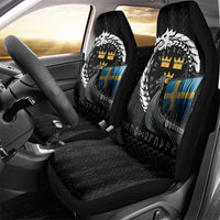 Sweden Viking Drakkar Car Seat Cover Viking Blood - Wonder Print Shop