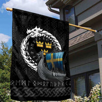 Sweden Viking Drakkar Garden Flag Viking Blood - Wonder Print Shop