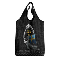 Sweden Viking Drakkar Grocery Bag Viking Blood - Wonder Print Shop