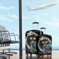 Sweden Viking Drakkar Luggage Cover Viking Blood - Wonder Print Shop