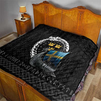 Sweden Viking Drakkar Quilt Viking Blood - Wonder Print Shop