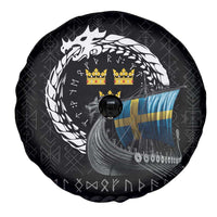 Sweden Viking Drakkar Spare Tire Cover Viking Blood - Wonder Print Shop