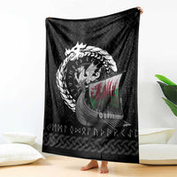 Wales Viking Drakkar Blanket Viking Blood - Wonder Print Shop