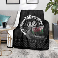 Wales Viking Drakkar Blanket Viking Blood - Wonder Print Shop