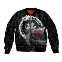 Wales Viking Drakkar Bomber Jacket Viking Blood - Wonder Print Shop
