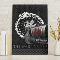 Wales Viking Drakkar Canvas Wall Art Viking Blood - Wonder Print Shop