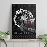Wales Viking Drakkar Canvas Wall Art Viking Blood - Wonder Print Shop