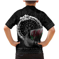 Wales Viking Drakkar Family Matching Mermaid Dress and Hawaiian Shirt Viking Blood - Wonder Print Shop