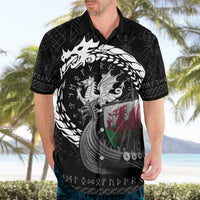 Wales Viking Drakkar Hawaiian Shirt Viking Blood - Wonder Print Shop